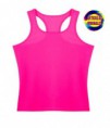 CAMISETA TÉCNICA TIRANTES NADADOR MUJER Rosa Fluor